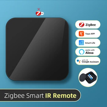 Tuya ZigBee 3.0 Pažangus IR Universalus Nuotolinio Valdymo Infraraudonųjų spindulių Nuotolinio valdymo pultelis Smart Home Paramos Smart Gyvenimo Alexa 