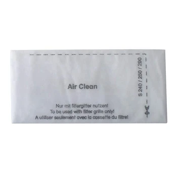 6713110 Air Clean Filtras Miele Dulkių siurblio Filtras Kilimėlis Su 3944711 Oro Filtro valymo 80Pcs