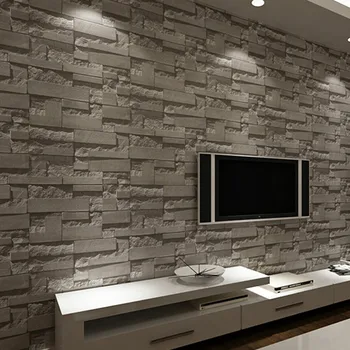 Papel de parede Skalūno Akmens, Plytų Poveikį galima Skalbti PVC Vinilo tapetų kambarį Fone Wallcovering Tapetai, dekoras