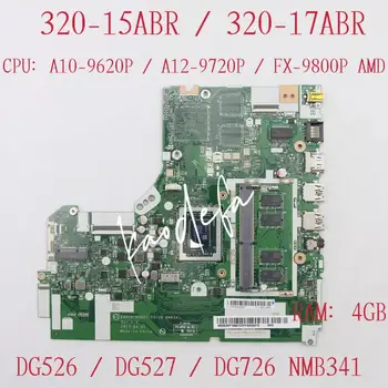 NMB341 Mainboard Lenovo Ideapad 320-15ABR Nešiojamojo kompiuterio pagrindinė Plokštė CPU:A10-9620P/ A12-9720P / FX9800P AMD UMA RAM:4GB 100% Bandymo Gerai