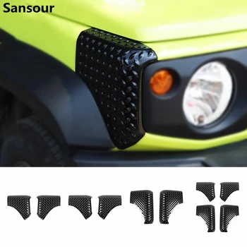 Automobilio Priekinis Sparnas Galinis Pusėje Bagažinės Kampas Wrap Apdailos Dangtelį Lipdukai Suzuki Jimny 2019 2020 2021-2023 Aksesuaras Sansour