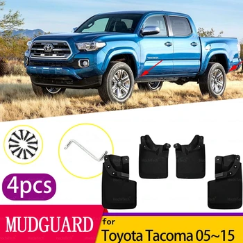 Toyota Tacoma 2005~2015 Automobilio Sparnas Mudguard Purvo Atvartais Guard Splash Atvartu, Automobilių Reikmenys