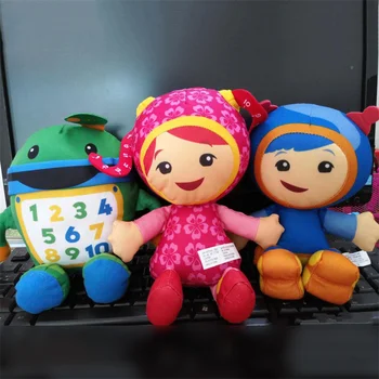 22cm Komanda Umizoomi Bot MILLI Geo Pliušinis Žaislas Vaikams Švietimo Lėlės Įdaryti Miega Pagalvė Pagalvės Vaikams Berniukams Gimtadienio Dovana