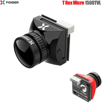 Foxeer T-Rex, Mikro 1500TVL Super WDR 4:3/16:9 PAL/NTSC Perjungiamos Low Latency FPV Kameros 19*19mm už FPV Lenktynių Freestyle Drones