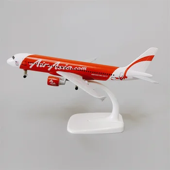 19cm Metalų Lydinio, Raudona Air Asia Airlines 