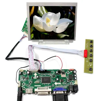 H MMS+DVI+VGA+Garso LCD Valdiklio plokštės Tcon Valdybos 5.6 colių AT056TN53 V1 640X480 LCD