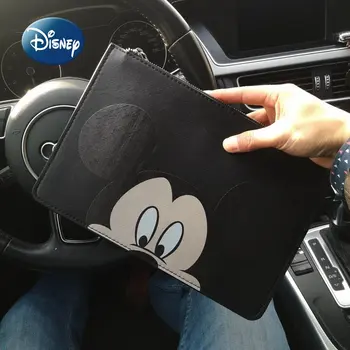 Disney Mickey 2023 Naujas Sankabos Krepšys Prabangos Prekės ženklo Moterų Rankinės Didelės Talpos, Aukštos Kokybės Animacinių filmų Saugojimo Monetos Piniginėje