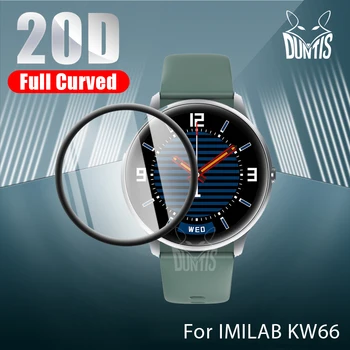20D Lenktas Krašto Apsaugos plėvelė IMILAB KW66 Smart Žiūrėti soft Screen protector Sprogimų priedai (Ne Stiklo）