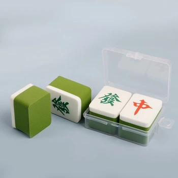 Nemokamas Pristatymas Mahjong Mažas Beauty Blender Tapo Didesnė, Kai jis yra veikiamas Vandens, Šlapio ir Sauso Naudojimo Lengva Taikyti Makiažas Grožio