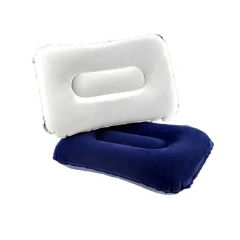 Pripučiamos pagalvėlės tamsiai mėlyna vienam asmeniui neklijuotinė pripučiama kaklo pagalvė pagalvės, kelionės