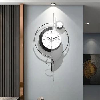 Minimalistinio Dizaineris Sieninis Laikrodis Modernus Dizainas Neįprastas Silent Kūrybos Sieninis Laikrodis Estetinės Unikalus Horloge Murale Namų Puošybai