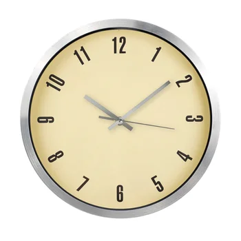 12-Colių Metalo Begarsis Kabo Laikrodis Populiarus Šiaurės Paprastas Laikrodis Kambarį Namo Sienos Montuojamas Mados Kvarcinis Laikrodis Laikrodis