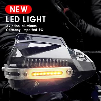 Handguard Motociklo Rankų apsaugą LED Šviesos Raštas Bmw K1300R F850Gs F900R K1200S S1000Rr K1200Rs R1250Gs 310R G310Gs