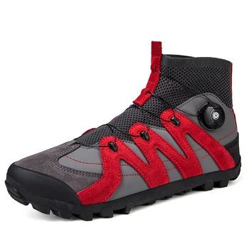 GREENGLIN-Aukštos Kokybės MTB Shoes Mens Pėsčiųjų Cycl Batai Dviračių MTB Batai žvyrkeliu, Dviračių Sportbačiai Aukštos Iškirpti Dizaino Size39-46
