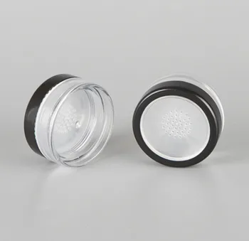 2022 Naujas 1000pcs 10g Kosmetikos Tuščias Stiklainis Puodai Eyeshadow Plastiko biri pudra Jar pudrinės