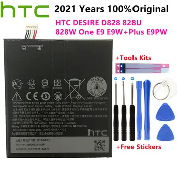 100% Naujas Originalias Aukštos Kokybės BOPJX100 2800mAh Baterija HTC Desire 830 mobiliojo Telefono Baterijų+Įrankių Rinkiniai