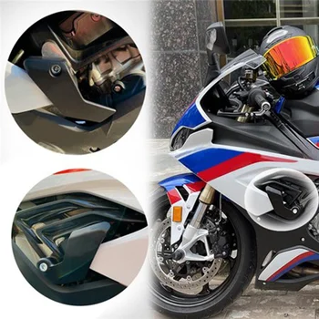 Už -BMW S1000RR. 2019 m. 2020 m. 2021 m. 2022 Motociklas Krenta apsauginis Rėmas Slankiklį Crash Pad Raštas Juoda