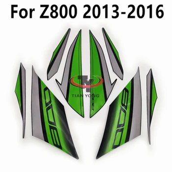 Silkscreen Aplikacijos Dekoratyvinis Raštas Už Motociklo Kawasaki Z800 2013-2014-2015-2016 Aukštos Kokybės Aplikacijos Lipdukas, Pilnas Komplektas