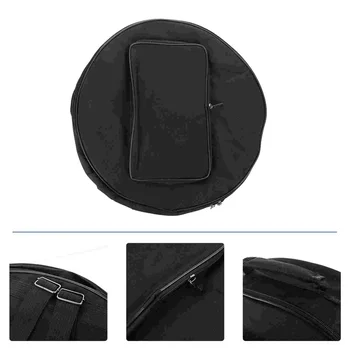 13 -14 Spąstai Bag Black Konteineris Instrumentų Priedai, Nešiojamų Būgno Atveju Kuprinė Oksfordo Audinio Kelionės