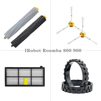 Priedai IRobot Roomba 800 900 Dalių Rinkinys Serijos Dulkių Siurblys, Pagrindinis Šepetys Hepa Filtras Pusėje Šepetėlis Guminis Žiedas Pakeitimo